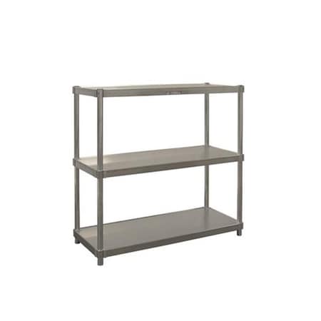 Prairie View Industries Prairie View N184860-3 Complete 3 Tier Shelving Units; 48 x 18 x 60 in. A184860-3